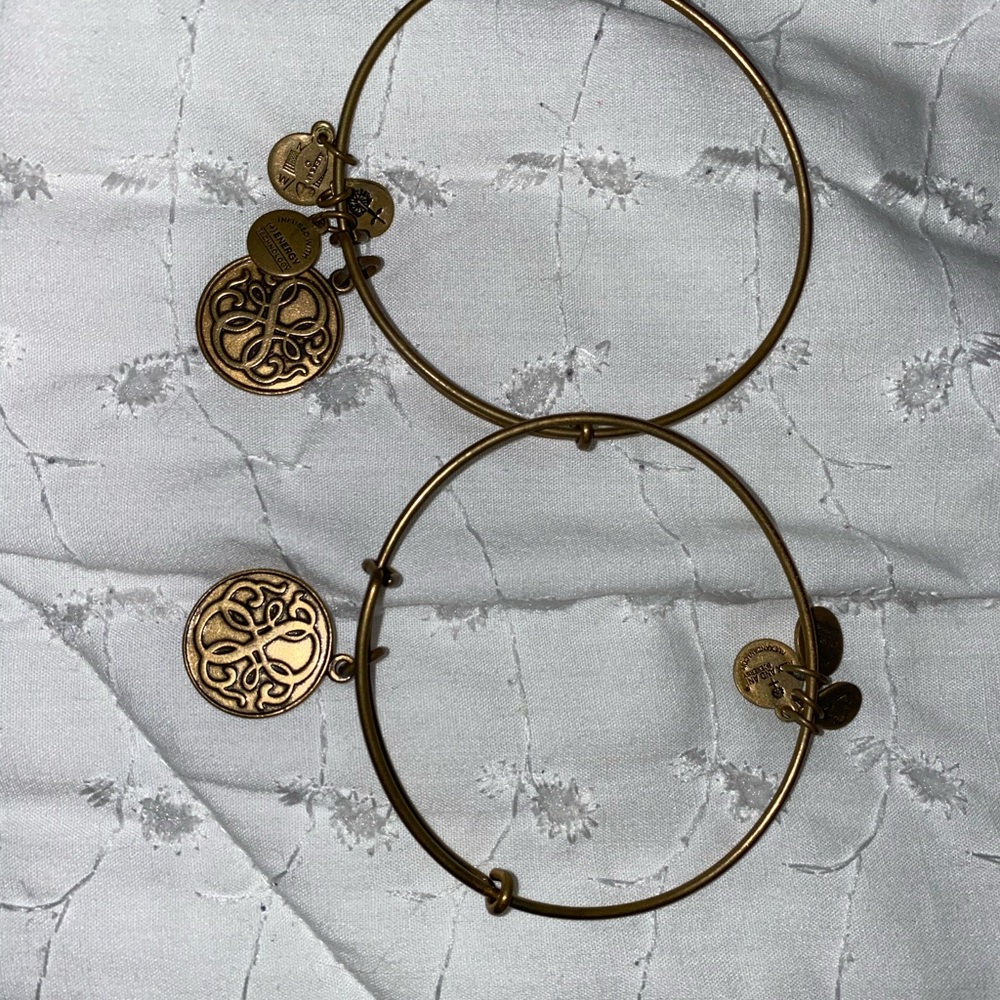 Alex and Ani set of 2 bracelets